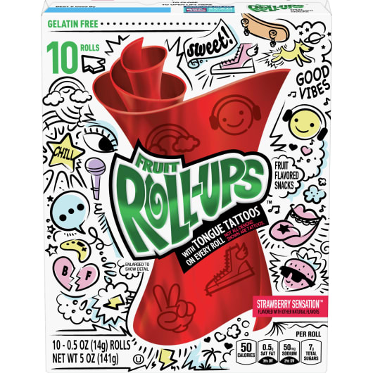 Fruit Roll-Ups™ Strawberry Sensation - BettyCrocker.com