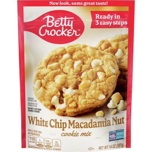Betty Crocker™ White Chocolate Macadamia Nut Cookie Mix