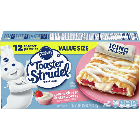 Pillsbury™ Cream Cheese & Strawberry Toaster Strudel™ 12 Ct.