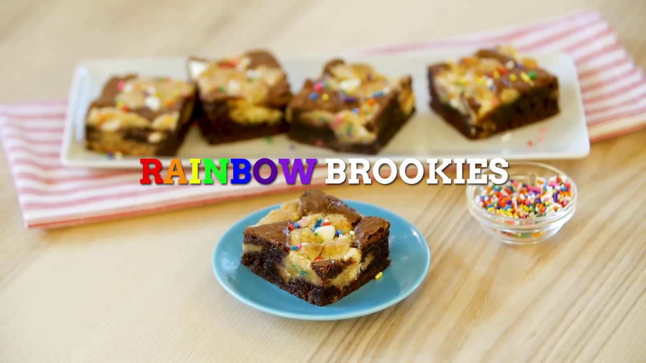 Video thumbnail image. Rainbow Brookies