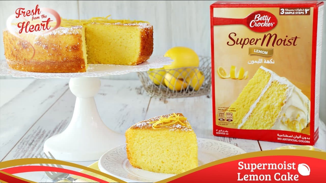 Video thumbnail image. Easy-peasy Lemon Cake