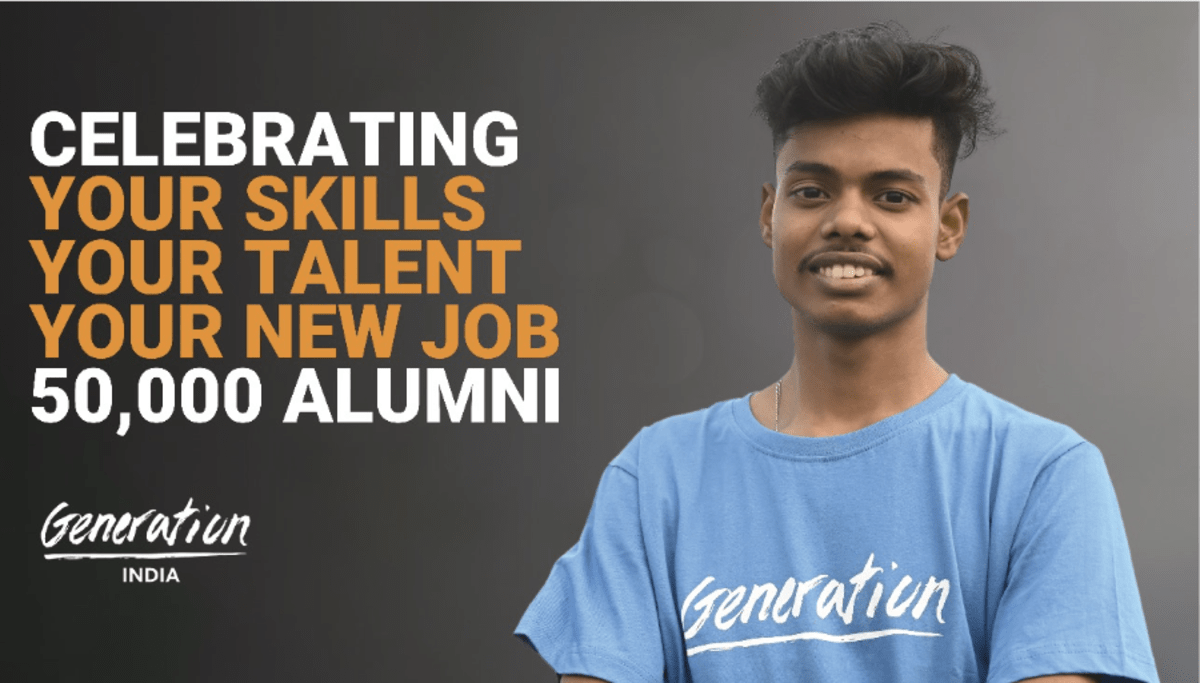 Celebrating your skills, your talent, your new job. 50,000 alumni.