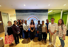 Group shot of Generation Australia graduates at the Workday office