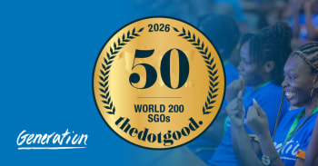 Generation ranks #50 in 2026 list of top 200 social good orgs