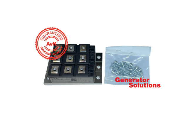 AVK Diodes Set of 3 x DD89N14K Diodes (Inc. screws), HS code  8541100000 (Coo DE)