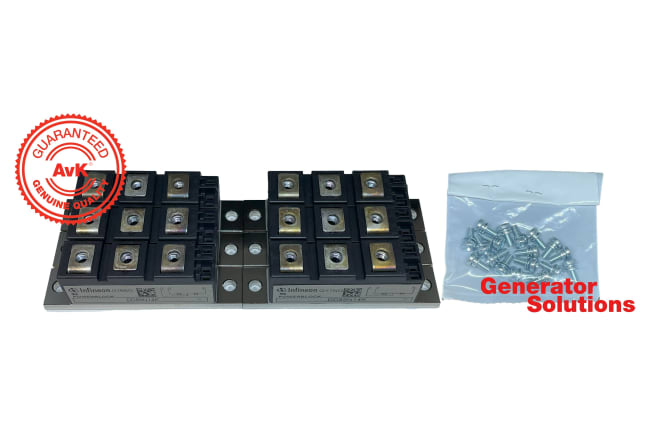 AVK DD89N14K DIODE KIT X 6,  HS code  8541100000 (Coo DE)