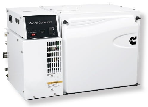 CUMMINS 7kW, MDKDL, 50Hz, Dsl, 115/230V, 1Ph, 12VDC Neg Grd, Heat Exchanger, Wet Exhaust, Sound Shield