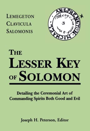 The Lesser Key of Solomon, by Joseph Peterson