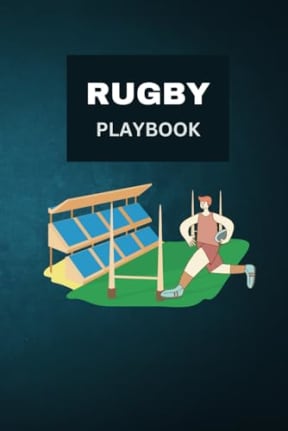 Rugby Playbook: The Ultimate Field Diagram Notebook for Coaches and Players, by Shinaza Publishers