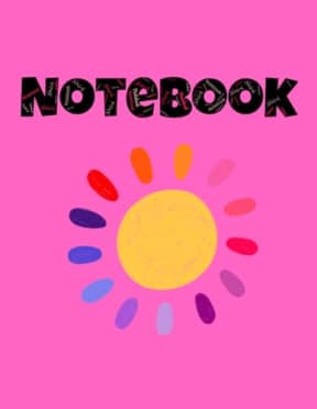 Notebook: Cute Sketchbook, 120 Pages, Perfect for Younger Girls Who Love to Draw and Create, by Delia-Rae Edwards