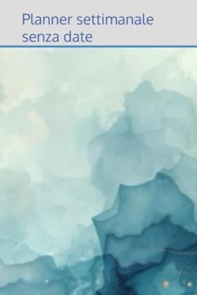 Planner Settimanale senza date, by Maila Mindy