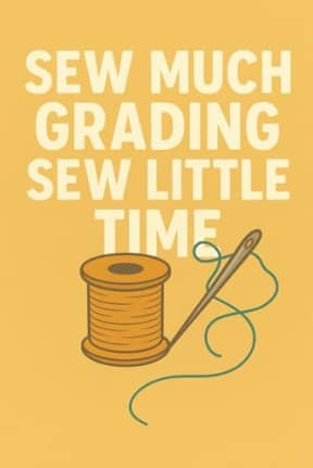 Sew Much Grading, Sew Little Time  Funny Sewing Teacher Notebook: A light-hearted gift for teachers whod rather be threading needles than marking papers, by T Larkin