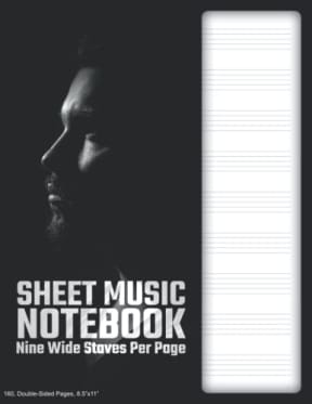 Blank Sheet Music (9/0) - Perform: 160 Pages, Double-Sided, (8.5x11), Cream Paper, Soft Cover, by David Marlowe