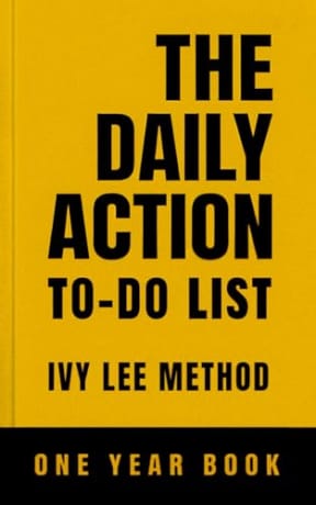 The Daily Action To-Do List: Ivy Lee Method One Year Book (The Daily Action List Books), by Michael J King