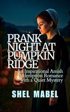 Prank Night at Pumpkin Ridge: An Inspirational Amish Redemption Romance with a Quiet Mystery (Plain Threads), by Shel Mabel