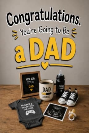 Congratulations. You're Going to Be a Dad: A Funny and Heartwarming Gift Book for First-Time Dads, Expecting Fathers & Baby Shower Celebrations (The Unofficial Survival Guide Series), by Pawel Niezgoda