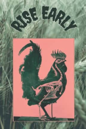 Halloween Rooster Notebook Lined Rise Early, by Amanda Nevius Notebooks
