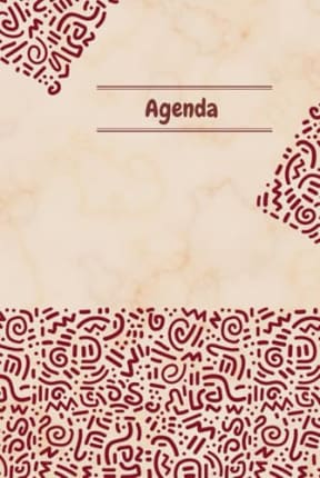 agenda settimanale non datata: essenziale, con planner routine, by Nora Lyn