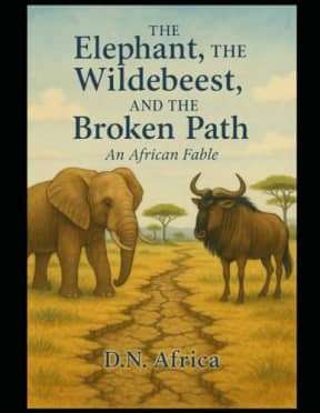 The Elephant, the Wildebeest, and the Broken Path, by D.N. Africa