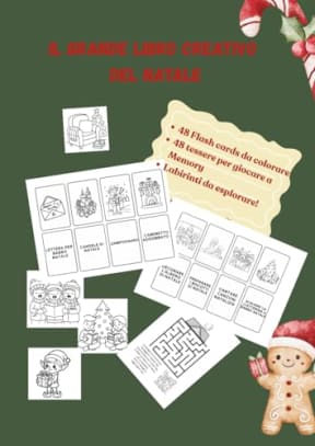 IL GRANDE LIBRO CREATIVO DEL NATALE, by Mindy Edu