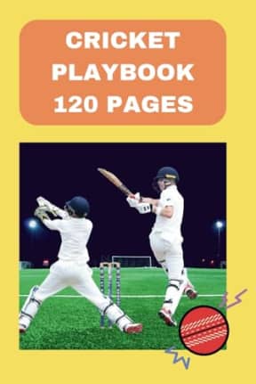 Cricket Playbook: Full-Page Blank Field Diagrams for Strategy and Planning, by Shinaza Publishers