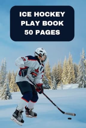 ice hockey play book: Unleashing Team Potential through Customized Play Mapping, by Shinaza Publishers