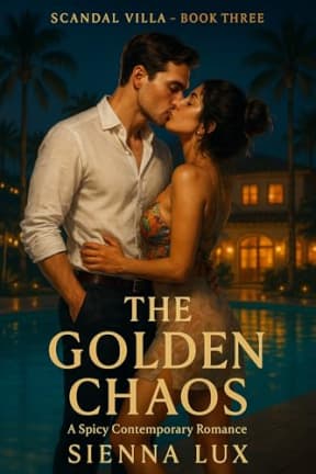 THE GOLDEN CHAOS: A billionaire golden-boy  chaos-girl reality TV romance (Scandal Villa Book 3), by Sienna Lux