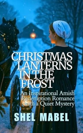 Christmas Lanterns in the Frost: An Inspirational Amish Redemption Romance with a Quiet Mystery (Plain Threads), by Shel Mabel