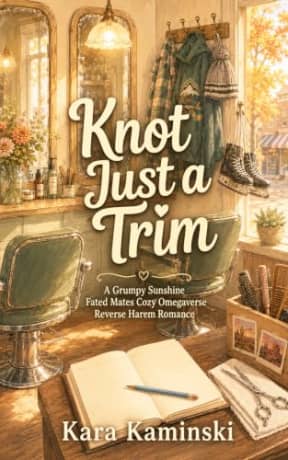 Knot Just a Trim: A Grumpy Sunshine Fated Mates Cozy Omegaverse Reverse Harem Romance (Puckridge Omegaverse), by Kara Kaminski