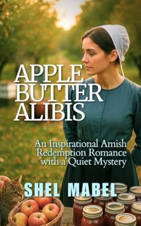 Apple Butter Alibis: An Inspirational Amish Redemption Romance with a Quiet Mystery (Plain Threads), by Shel Mabel