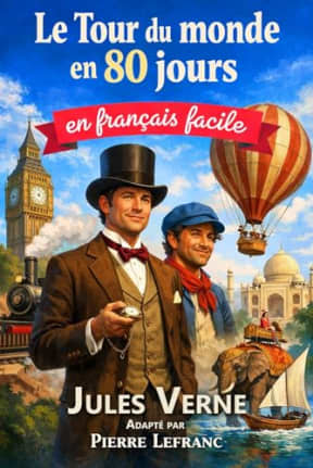 Le tour du monde en 80 jours en Franais Facile: French Graded Reader B1 - Aventures pour Apprendre et Progresser (French Edition), by Pierre Lefranc | Jules Verne