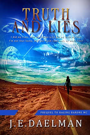 Truth and Lies (RAGING BARONS MC), by Jan Daelman