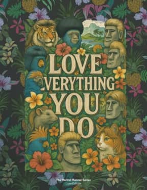 Love Everything You Do: A Daily Planner for Creative Clarity and Focus  Luxe Edition (Colour Interior), by Le Studio Stan