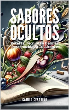 Sabores Ocultos: Recetas, Tcnicas y Delicias Desconocidas a Tu Alcance (Crudo y Sin Filtro) (Spanish Edition), by Camilo Cesarino