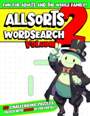 Allsorts Word Search Puzzle Book for Adults and Teens Volume 2: Packed with Hours of Fun and 50 Challenging Puzzles, by PuzzleBee Publishing