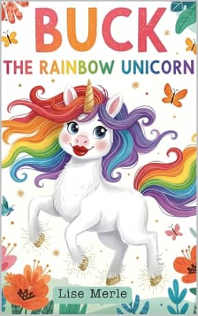 Buck the Rainbow Unicorn, by Lise Merle