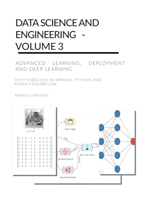 Scienza ed Ingegneria dei Dati  Volume 3 Advanced Learning, Deployment e Deep Learning: con esercizi in Orange, Python e Keras/Tensorflow (Scienza ed ...  Un percorso di apprendimento in italiano), by Mario Capurso