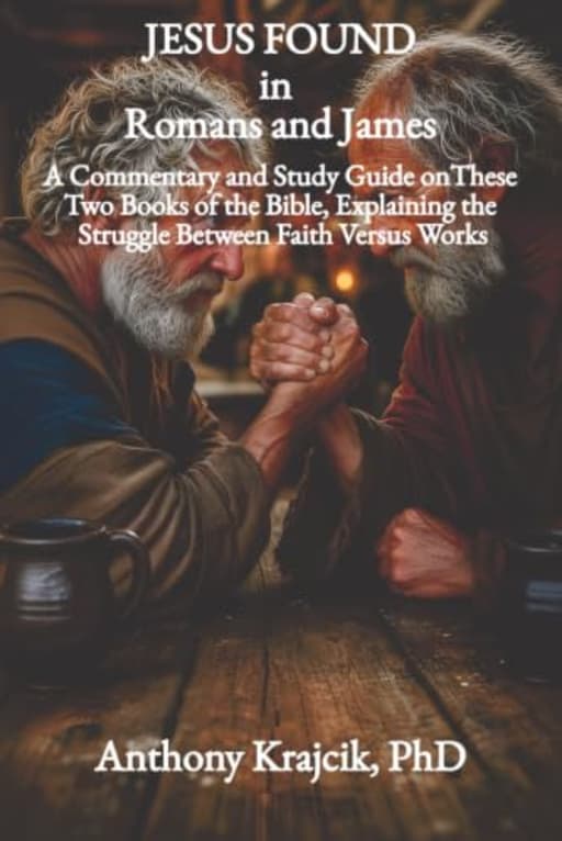 JESUS FOUND IN ROMANS AND JAMES: A Commentary and Study Guide on These Two Books of the Bible, Explaining the Struggle Between Faith Versus Works (Jesus Found in the Bible), by Anthony Krajcik