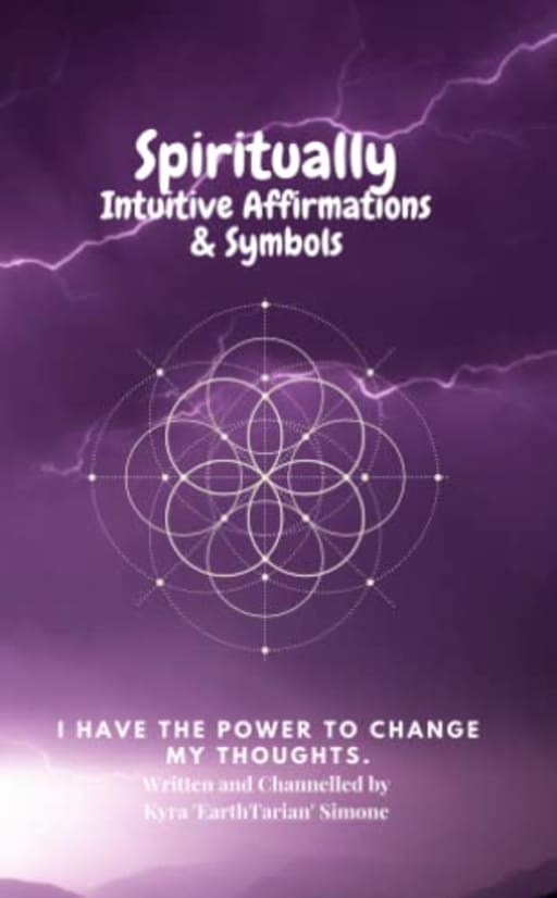 Spiritually Intuitive Affirmations & Symbols: I Have the Power to Change My Thoughts (Follow Your Dreams. Be Inspired. Transform and Heal.), by Kyra 'EarthTarian' Simone