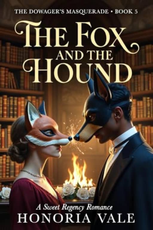 The Fox and the Hound: A Sweet, Clean, Regency Romance Novella | The Dowager's Masquerade Book 5 (The Dowager's Masquerade | A Sweet Regency Romance Novella Series), by Honoria Vale