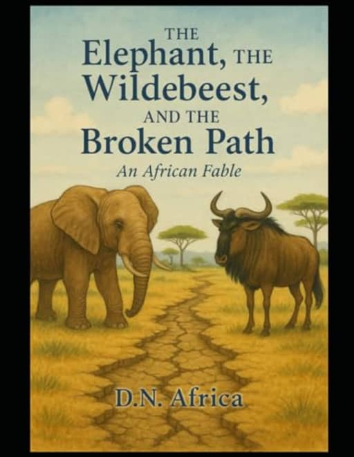 The Elephant, the Wildebeest, and the Broken Path, by D.N. Africa