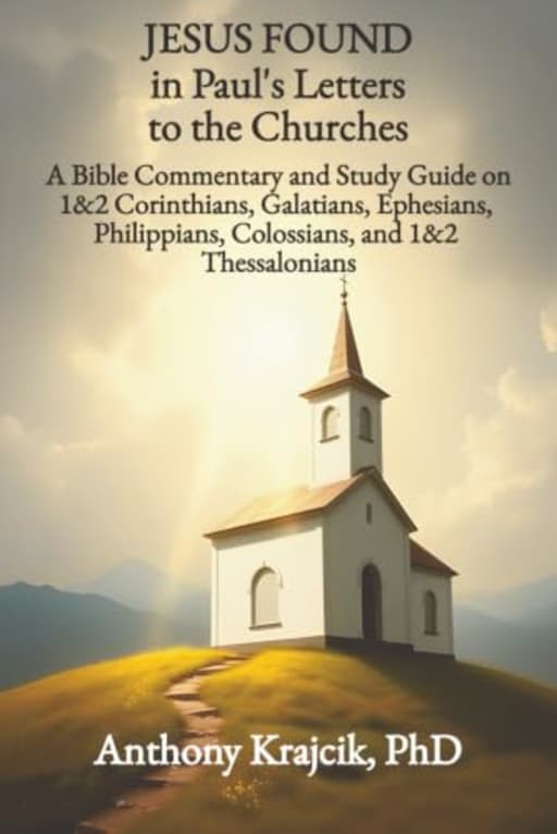 JESUS FOUND IN PAULS LETTERS TO THE CHURCHES: A Bible Commentary and Study Guide on 1&2 Corinthians, Galatians, Ephesians, Philippians, Colossians, and 1&2 Thessalonians (Jesus Found in the Bible), by Anthony Krajcik