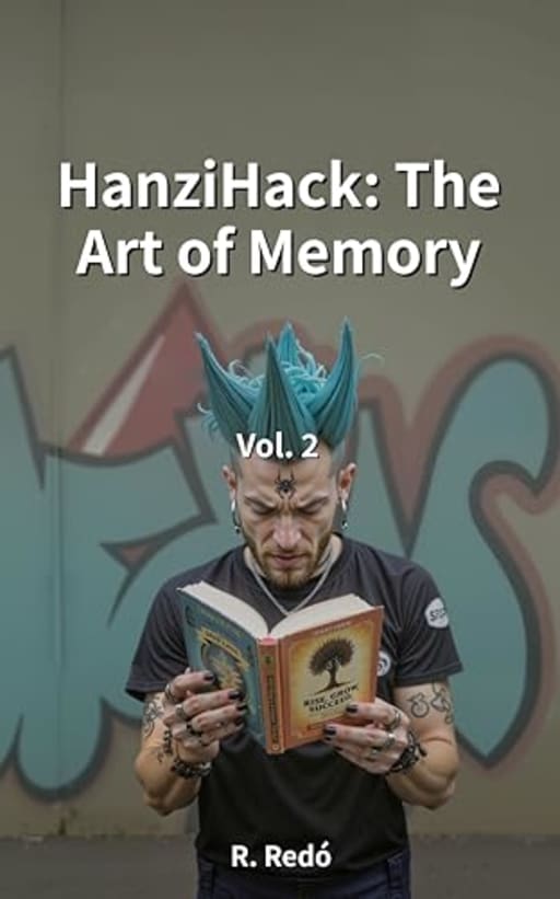HanziHack: The Art of Memory. Volume 2: Visual tricks to master chinese characters. Learn Chinese Easily. For Beginners (English Edition), by R. Red