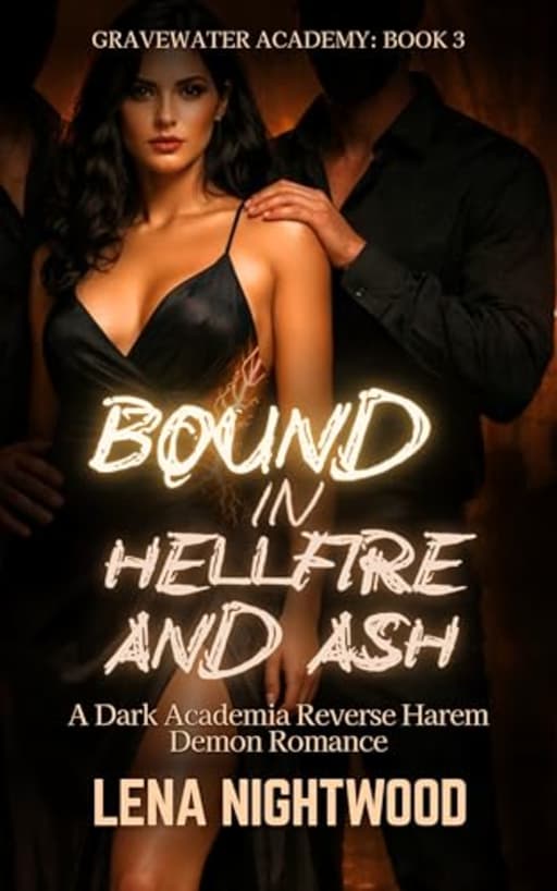 Bound in Hellfire and Ash: A Dark Academia Reverse Harem Demon Romance (Gravewater Academy), by Lena Nightwood