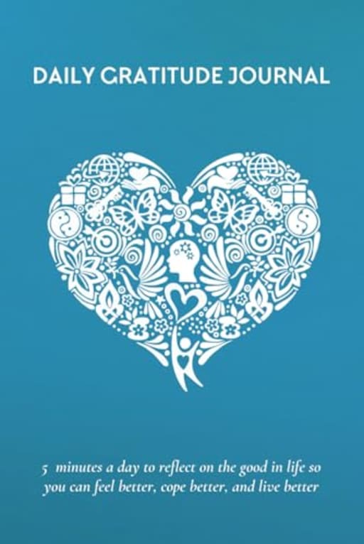 Daily Gratitude Journal: With Prompts | Reflect on the good things in life for 5 minutes a dayso you find it easier to feel good | 90 Days of Gratitude & Affirmations | 6 x 9 (similar to A5), by Alisoun Mackenzie