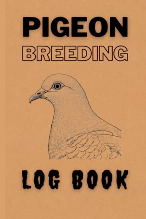 Pigeon Breeding Log Book: Record & Tracker Book for Pigeon Fanciers | Perfect Gift for Pigeon Enthusiasts | 6x9 in. | 120 pages, by Simple Notes