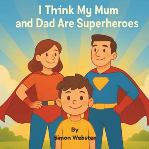 I Think My Mum and Dad are Superheroes, by Simon Webster