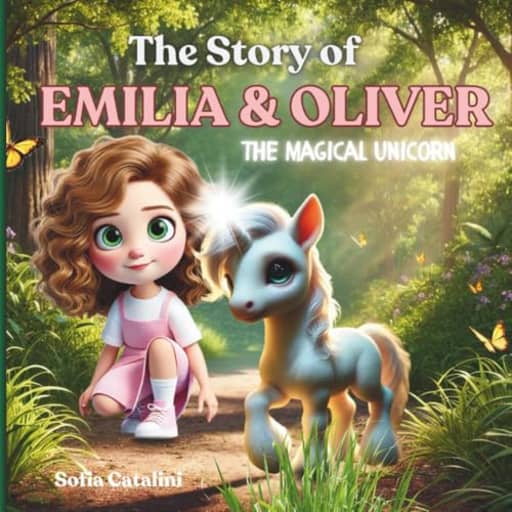 The Story of EMILIA & OLIVER - the magical unicorn: Friendship, Nature, and Recycling // A Heartwarming Short Story about a young girl making a ... "Kindness and Nature Adventures" Collection), by Sofia Catalini