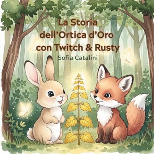 La Storia dellOrtica dOro con Twitch & Rusty: Libro per bambini sul Coraggio, Avventure e Nuove Amicizie; et 4-8 anni. Una Storia tra un Coniglio e una Volpe. Include Contenuti Extra, by Sofia Catalini