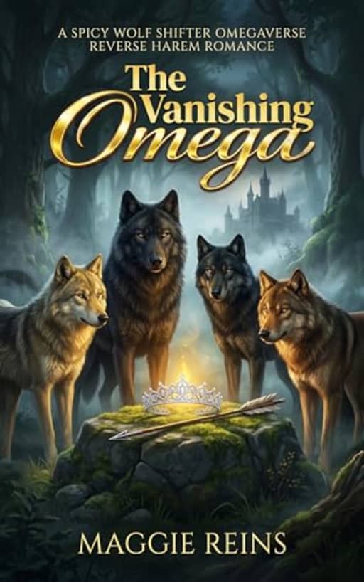The Vanishing Omega: A Spicy Wolf Shifter Omegaverse Reverse Harem Romance (Throne of Treachery Book 1), by Maggie Reins